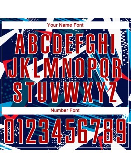 Best Pro Custom Navy Red-White Sublimation Soccer Uniform Jersey