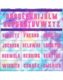 Best Pro Custom Tie Dye Pink-Light Blue Sublimation Soccer Uniform Jersey