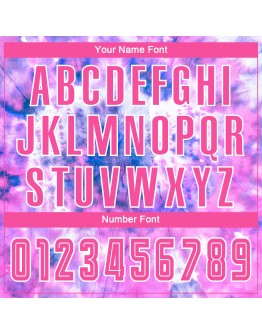Best Pro Custom Tie Dye Pink-White Sublimation Soccer Uniform Jersey