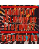 Best Pro Custom Tie Dye Red-Old Gold Sublimation Soccer Uniform Jersey