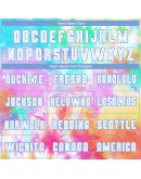 Best Pro Custom Tie Dye White-Light Blue Sublimation Soccer Uniform Jersey