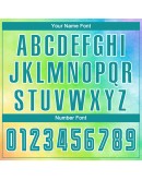 Best Pro Custom Tie Dye Aqua-White Sublimation Soccer Uniform Jersey