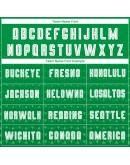 Best Pro Custom Kelly Green White Sublimation Soccer Uniform Jersey