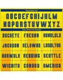 Best Pro Custom Gold Royal-Orange Sublimation Soccer Uniform Jersey