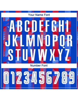 Best Pro Custom Royal White-Red Home Sublimation Soccer Uniform Jersey