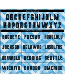 Best Pro Custom Light Blue Black-White Home Sublimation Soccer Uniform Jersey