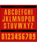 Best Pro Custom Red Gold-Black Sublimation Fade Fashion Soccer Uniform Jersey