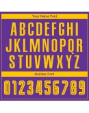 Best Pro Custom Purple Gold-Black Sublimation Fade Fashion Soccer Uniform Jersey