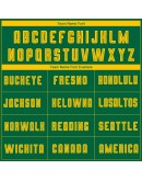 Best Pro Custom Kelly Green Gold-Black Sublimation Fade Fashion Soccer Uniform Jersey