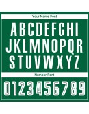 Best Pro Custom Kelly Green White-Black Sublimation Fade Fashion Soccer Uniform Jersey