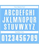 Best Pro Custom Powder Blue White-Black Sublimation Fade Fashion Soccer Uniform Jersey