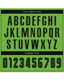 Best Pro Custom Neon Green Black Sublimation Fade Fashion Soccer Uniform Jersey